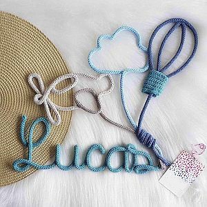 Knitted Wire Name Art (8y+)