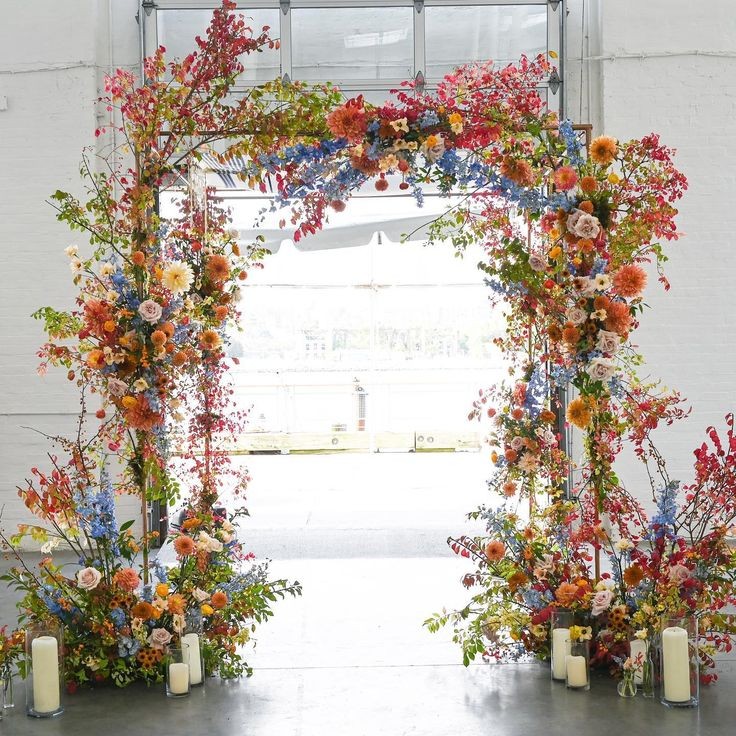 Hailey Floral Backdrop